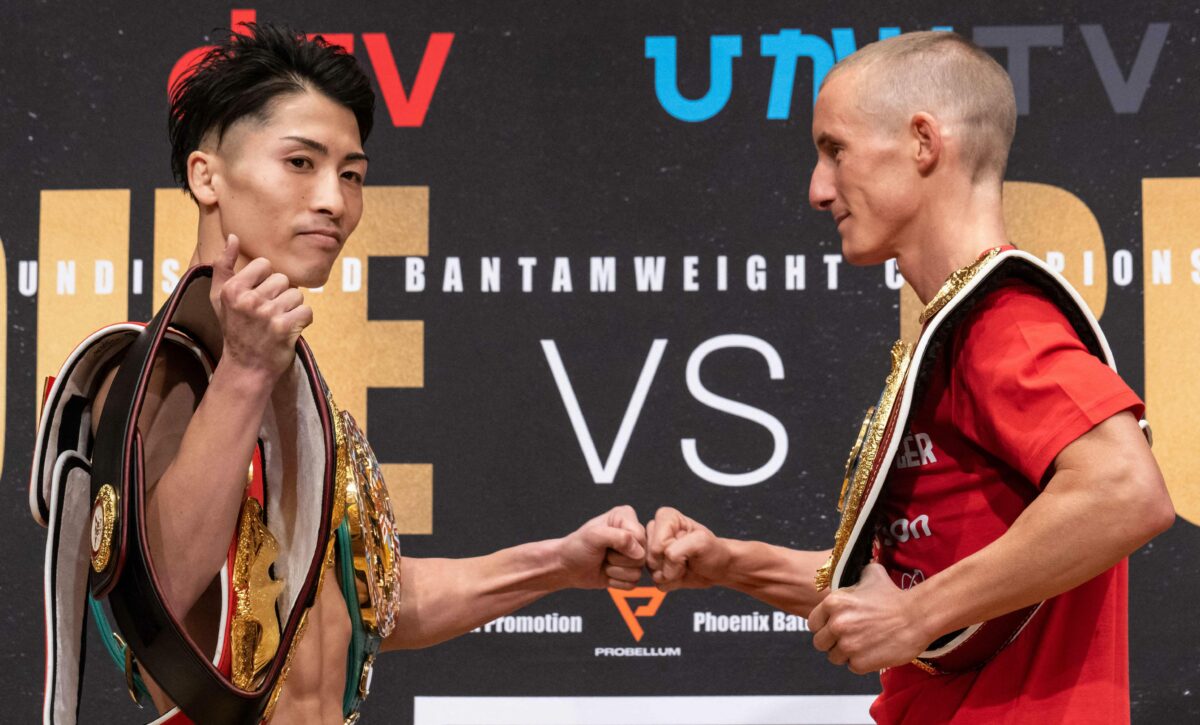 Fight Week: Naoya Inoue shoots for ‘undisputed’; Michel Rivera, Frank Martin put ‘0s’ on line