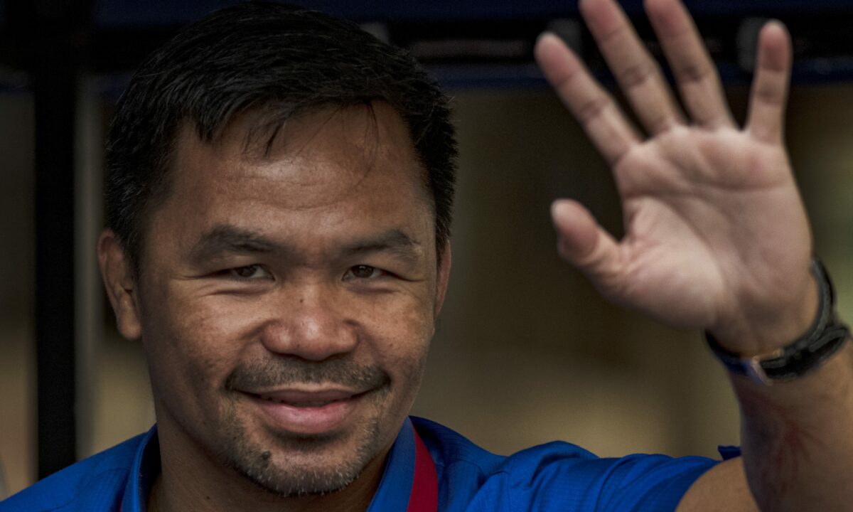 Manny Pacquiao generates smiles, sporadic action in lighthearted exhibition