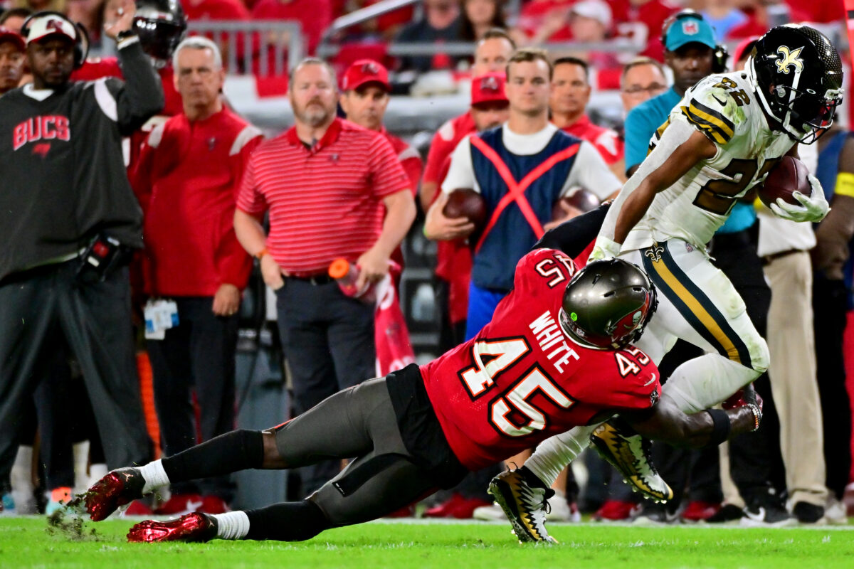 Mark Ingram II owns up to ‘crucial mistake’ in Monday night loss to Bucs