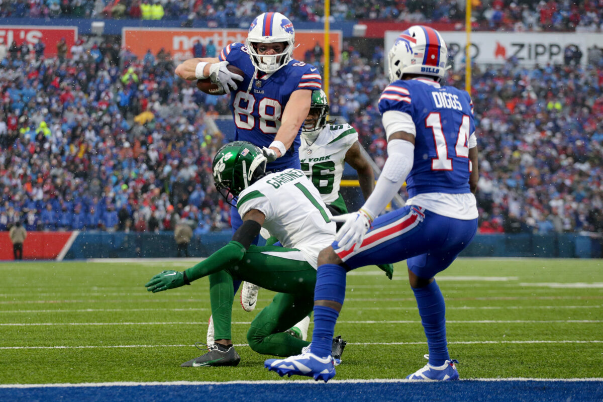 Bills’ Dawson Knox on Jets TD: ‘I have to get in’