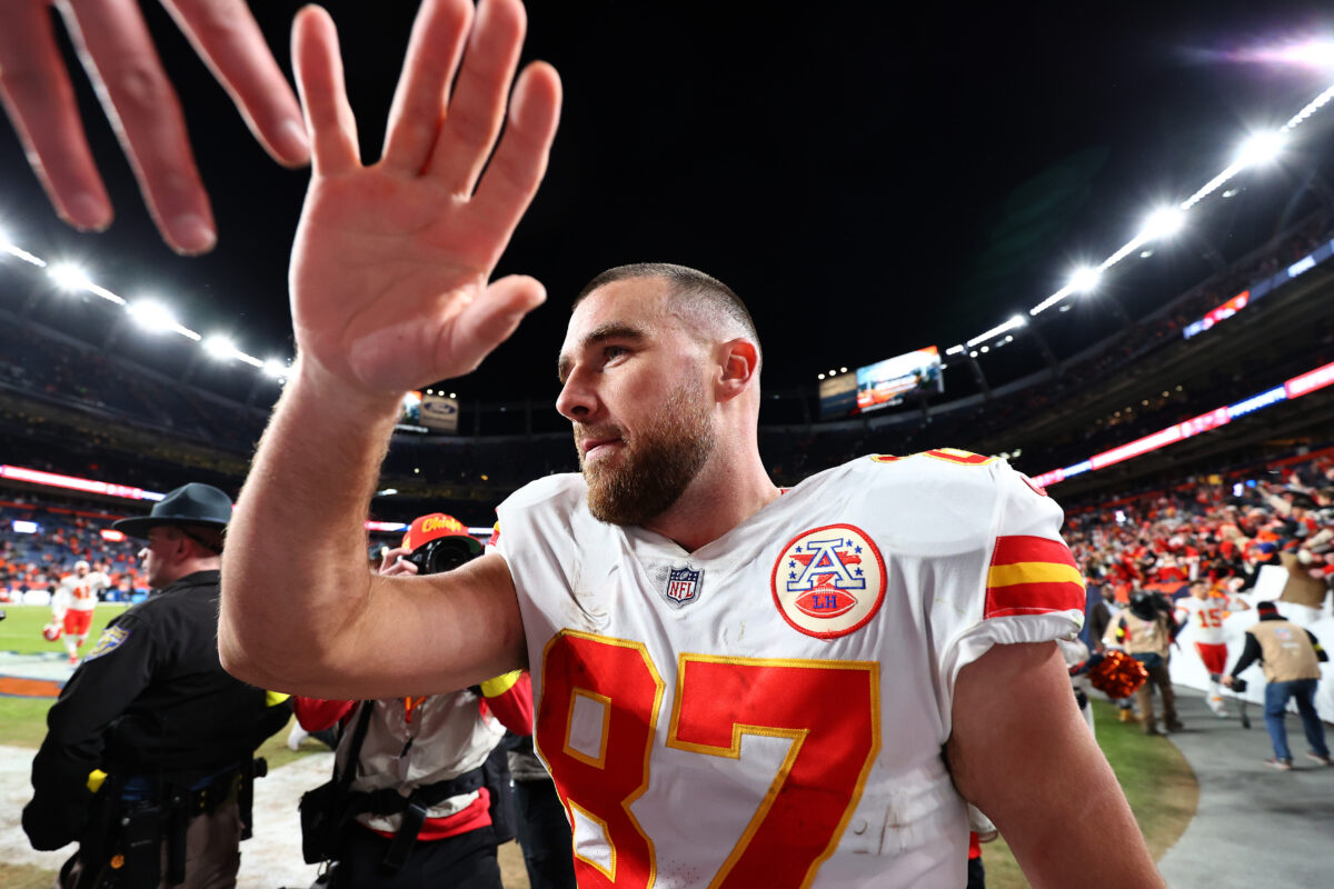 Bud Light celebrating Chiefs TE Travis Kelce’s 10K yards with giveaway, charitable donation