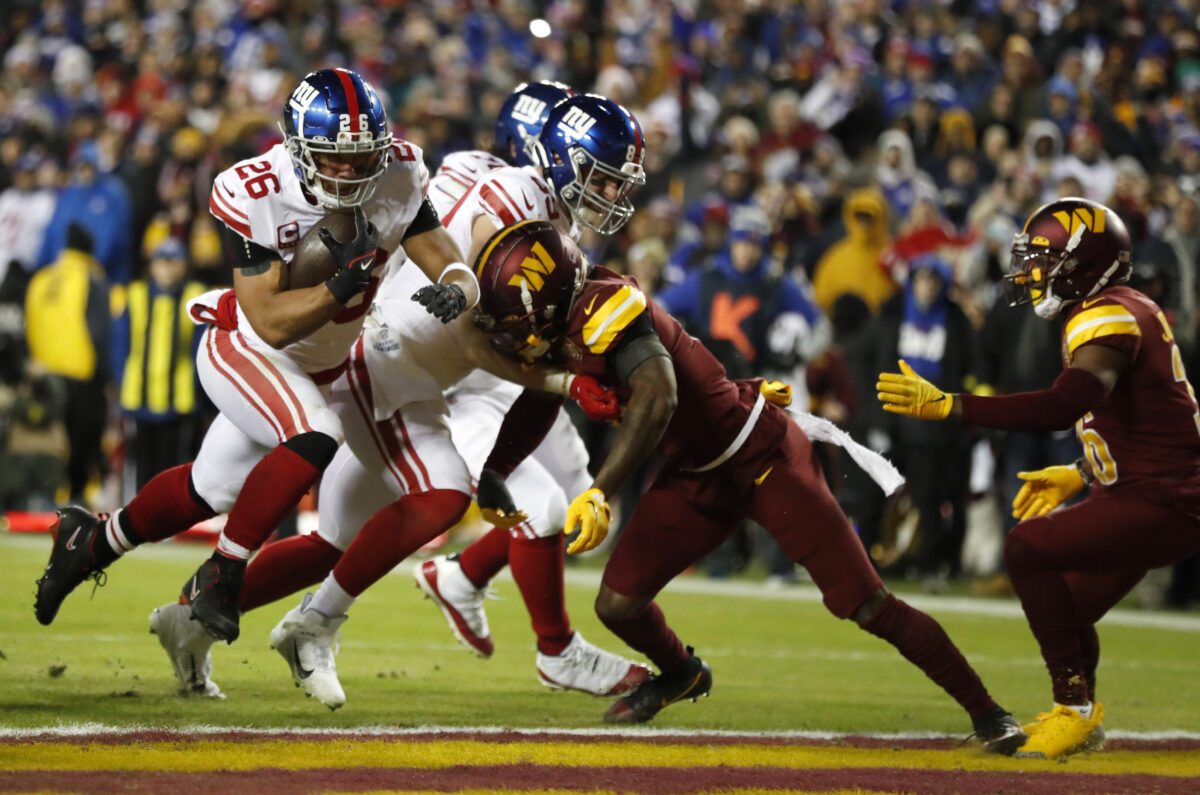Giants-Commanders Week 15: Offense, defense and special teams snap counts