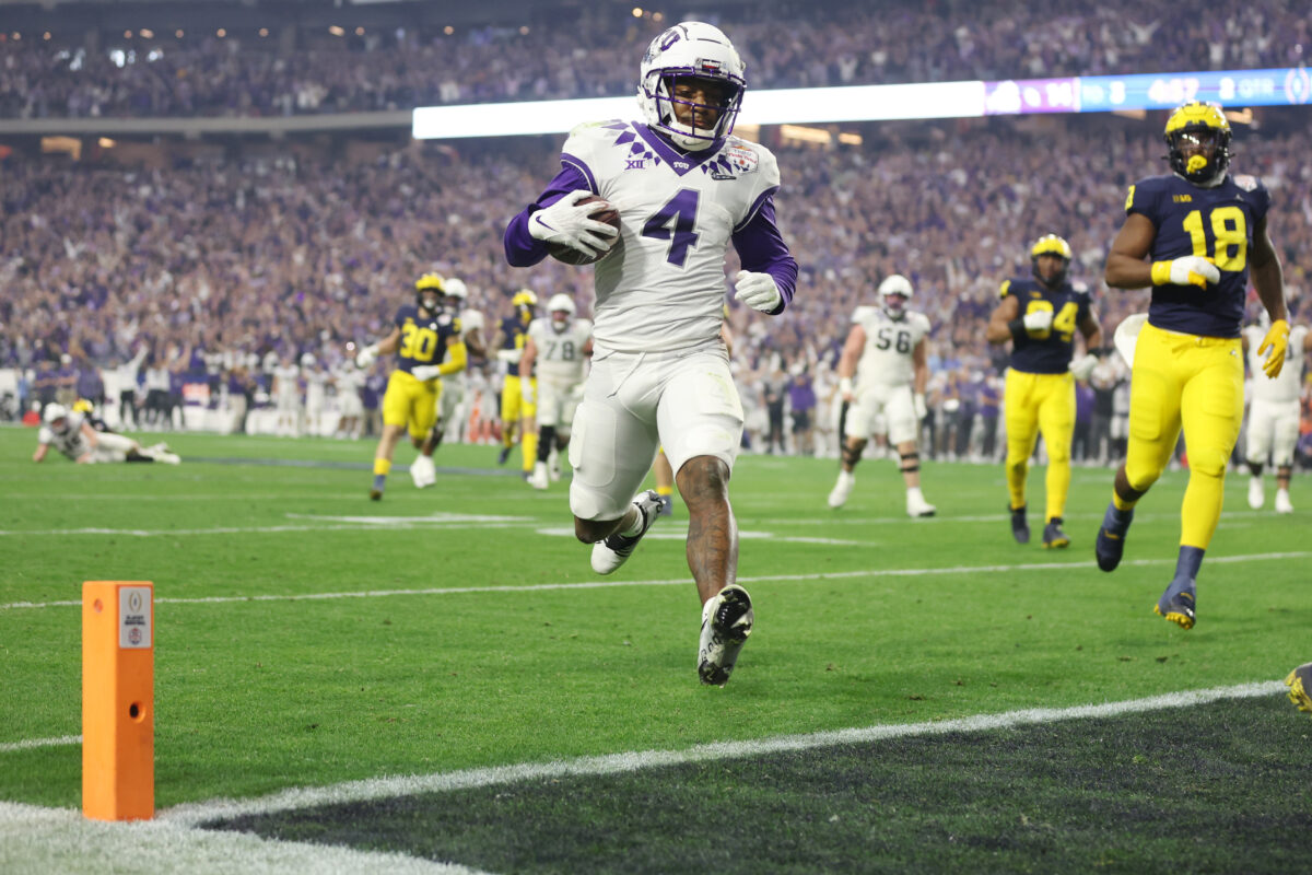 Magic Max Duggan avoids rush, throws TD pass for TCU