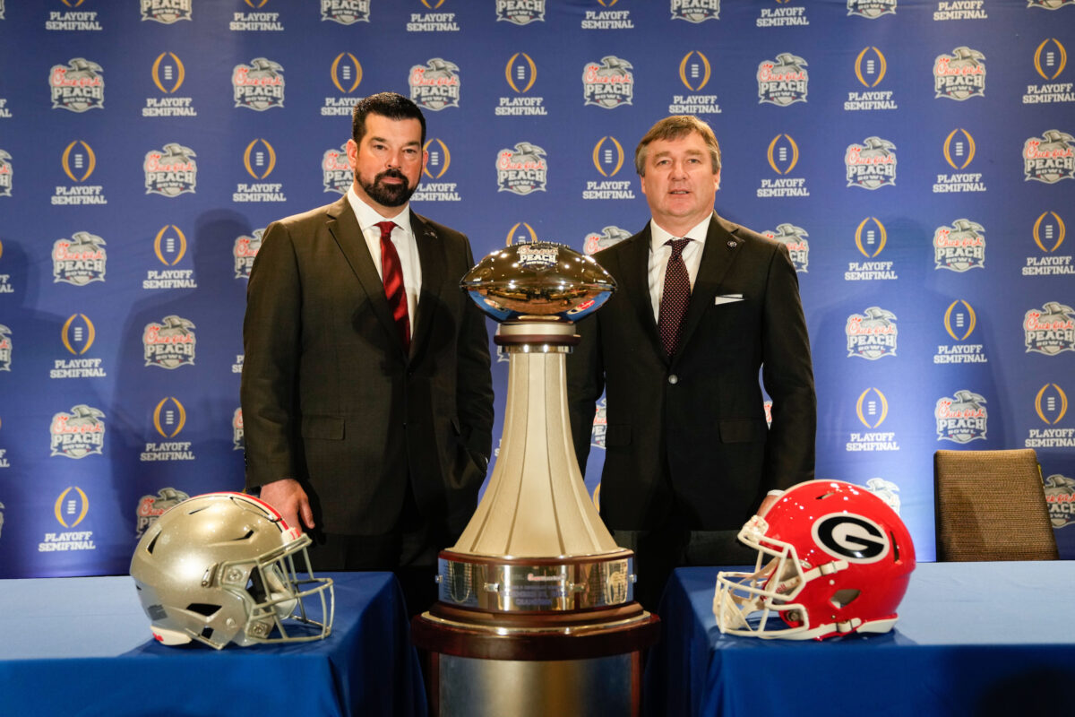 Everything Kirby Smart and Ryan Day said on the eve of the Chick-fil-A Peach Bowl