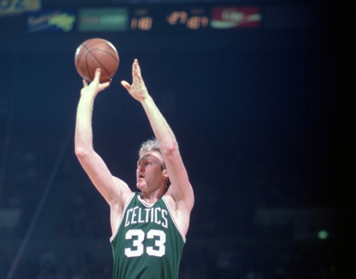 What is it like playing sports as the younger brother of Boston Celtics legend Larry Bird?