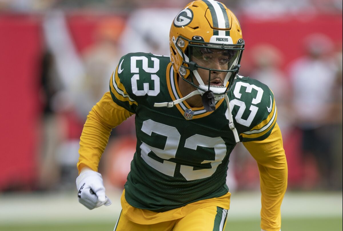 Jaire Alexander tied for fourth place in NFL for interceptions ahead of Week 15 matchup vs. Rams