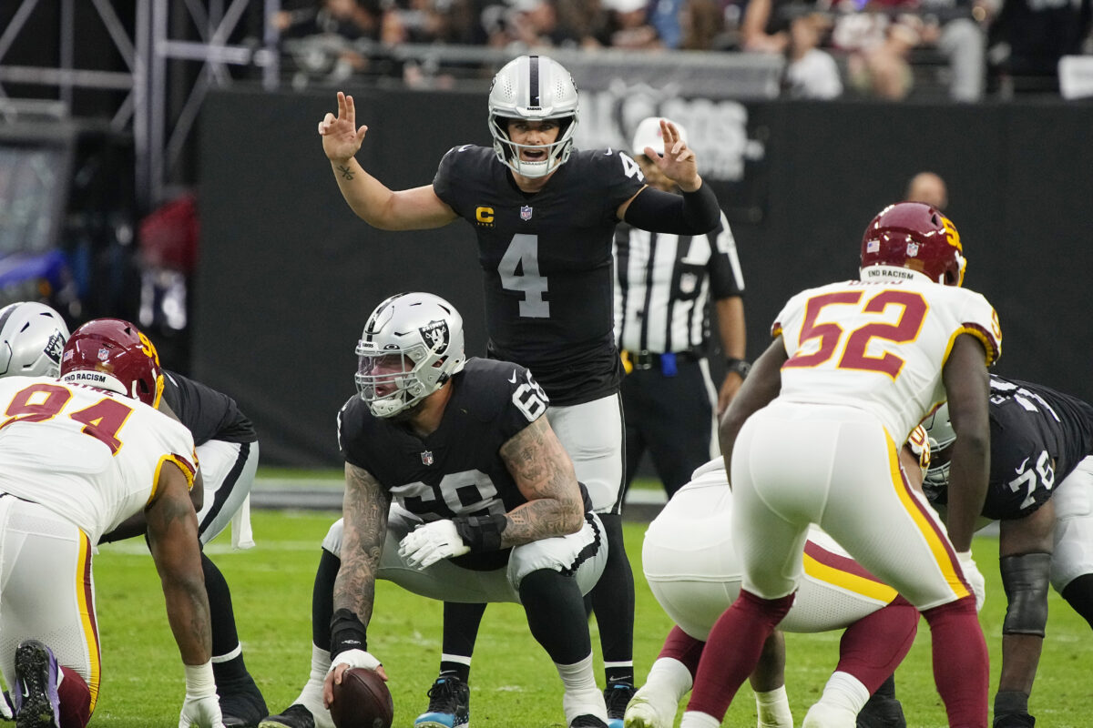 Are the Commanders a ‘top contender’ for Raiders QB Derek Carr in 2023?