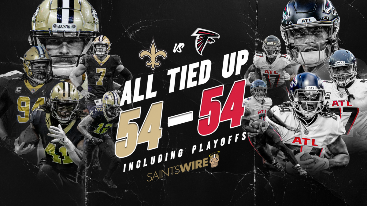 Saints sweep the Falcons in 2022, tie up all-time record in the NFL’s best rivalry