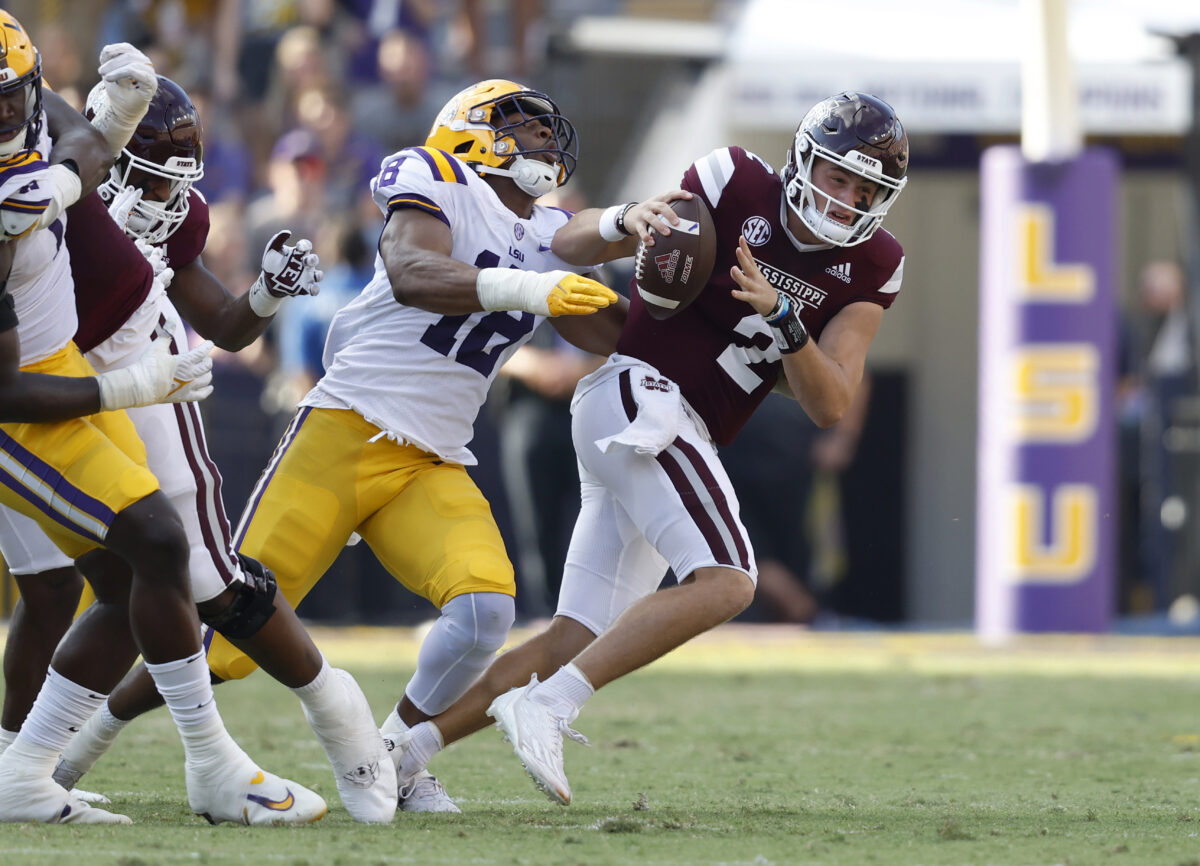 LSU edge rusher BJ Ojulari officially declares for 2023 NFL draft