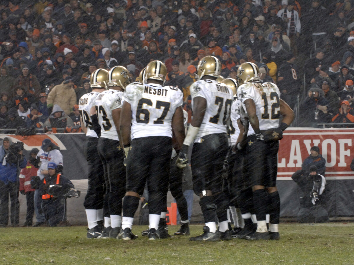 A brief history of the Saints in cold-weather games