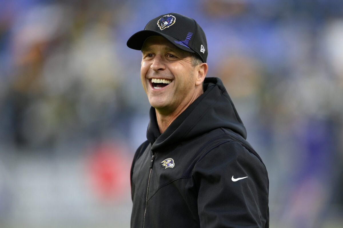 Ravens HC John Harbaugh says it’s ‘pretty remarkable’ team clinched playoffs with two games remaining