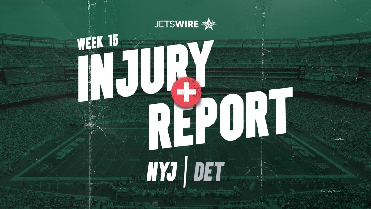 Jets final Week 15 report: White, Davis out, Quinnen Williams questionable