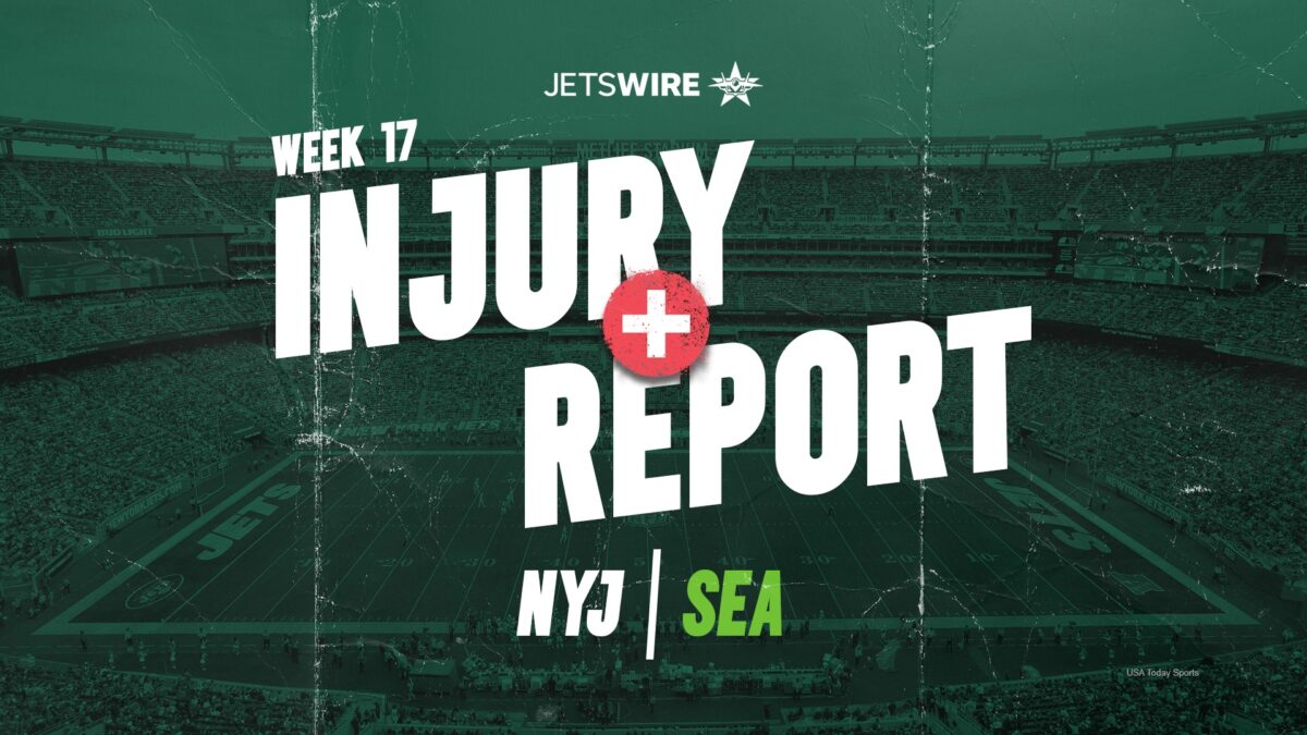 Jets final Week 17 report: Echols, Smith out, Curry, Herbig late adds and questionable