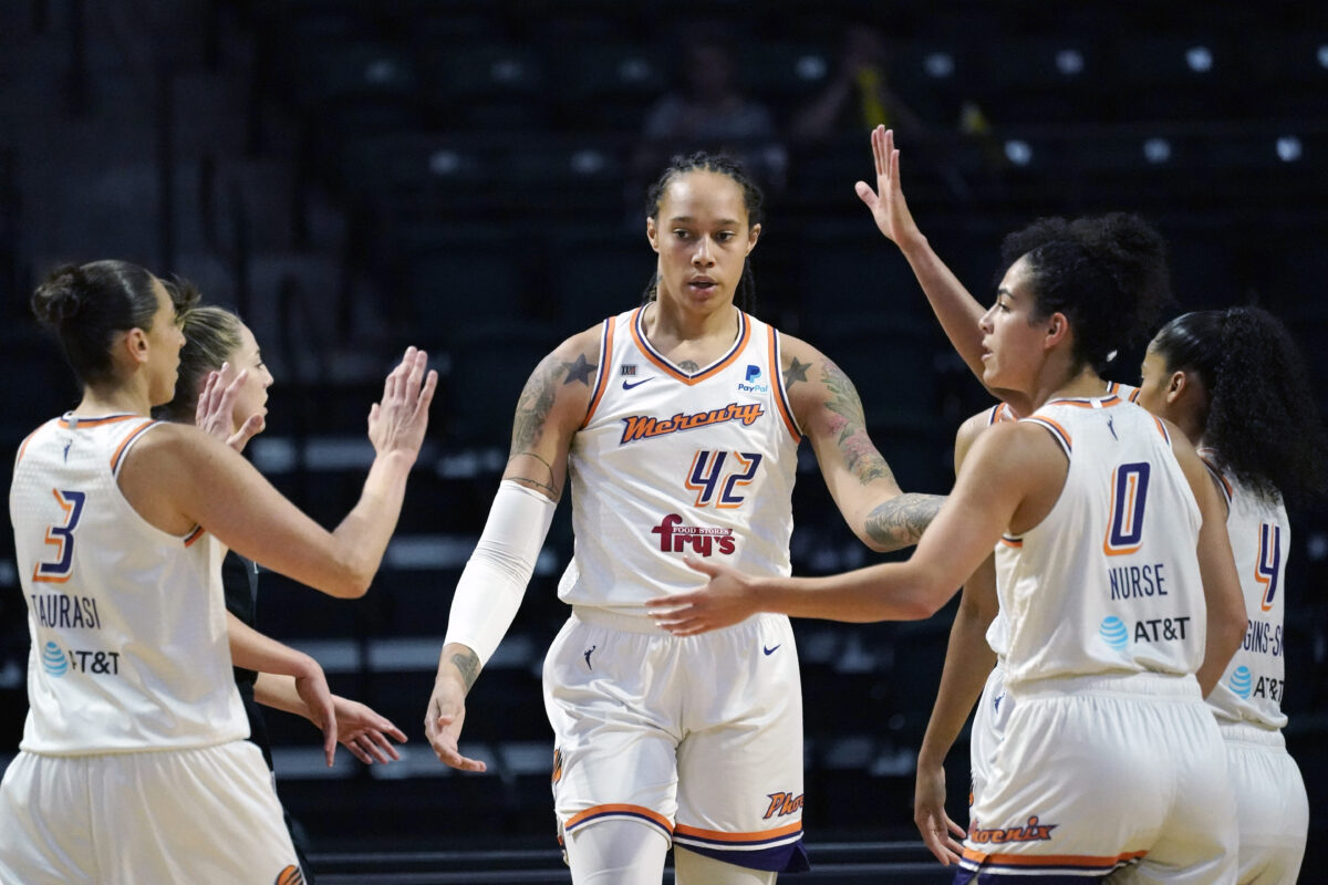 Brittney Griner said she intends to play the upcoming WNBA season in emotional message to her supporters