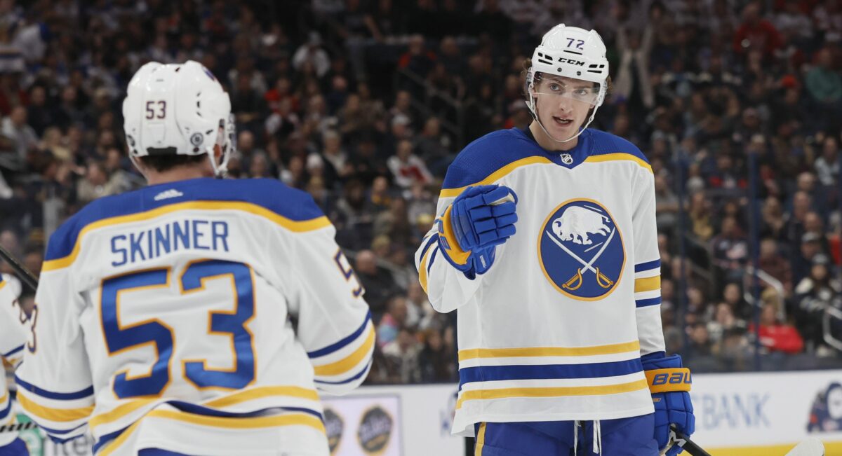 Sabres’ Tage Thompson scored a ridiculous 5 goals in just two periods and NHL fans were in awe