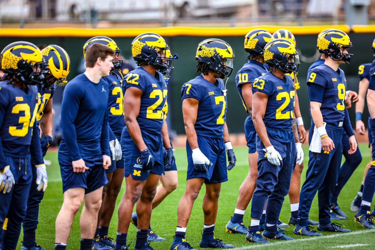 Notes and observations: Michigan football Thursday practice for College Football Playoff