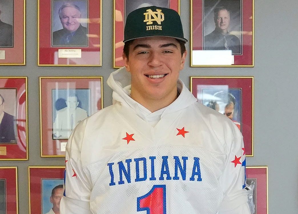 Notre Dame commitment named 2022 Indiana ‘Mr. Football’