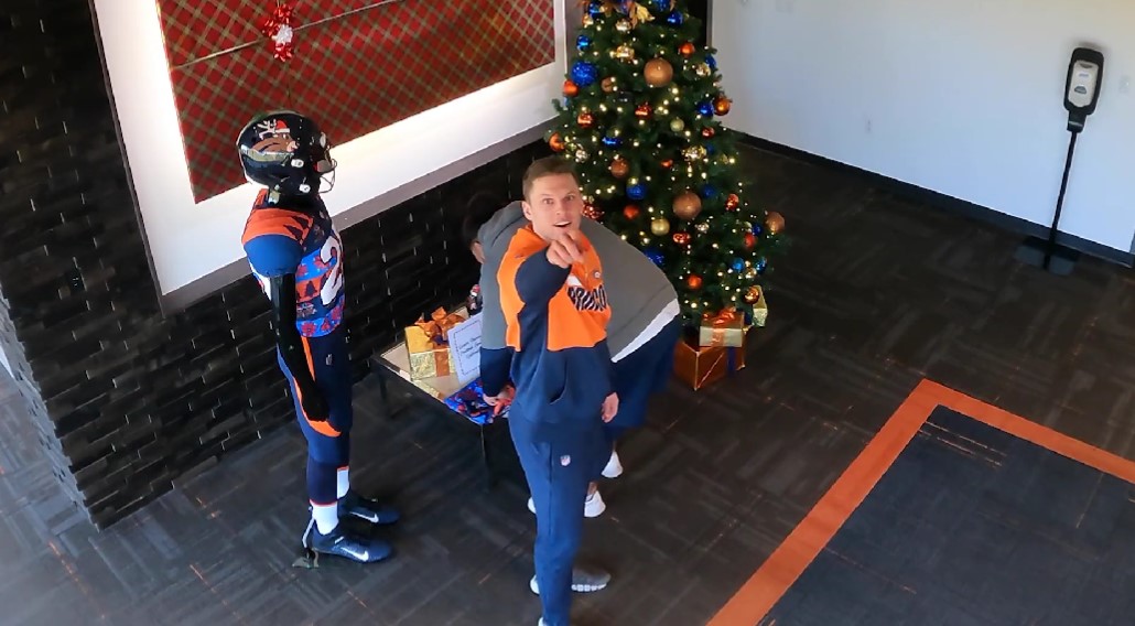 Broncos pranked players with fake ‘ugly sweater’ jerseys
