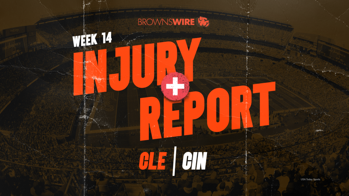 Week 14 Injury Report: Browns missing 3 from Thursday’s practice
