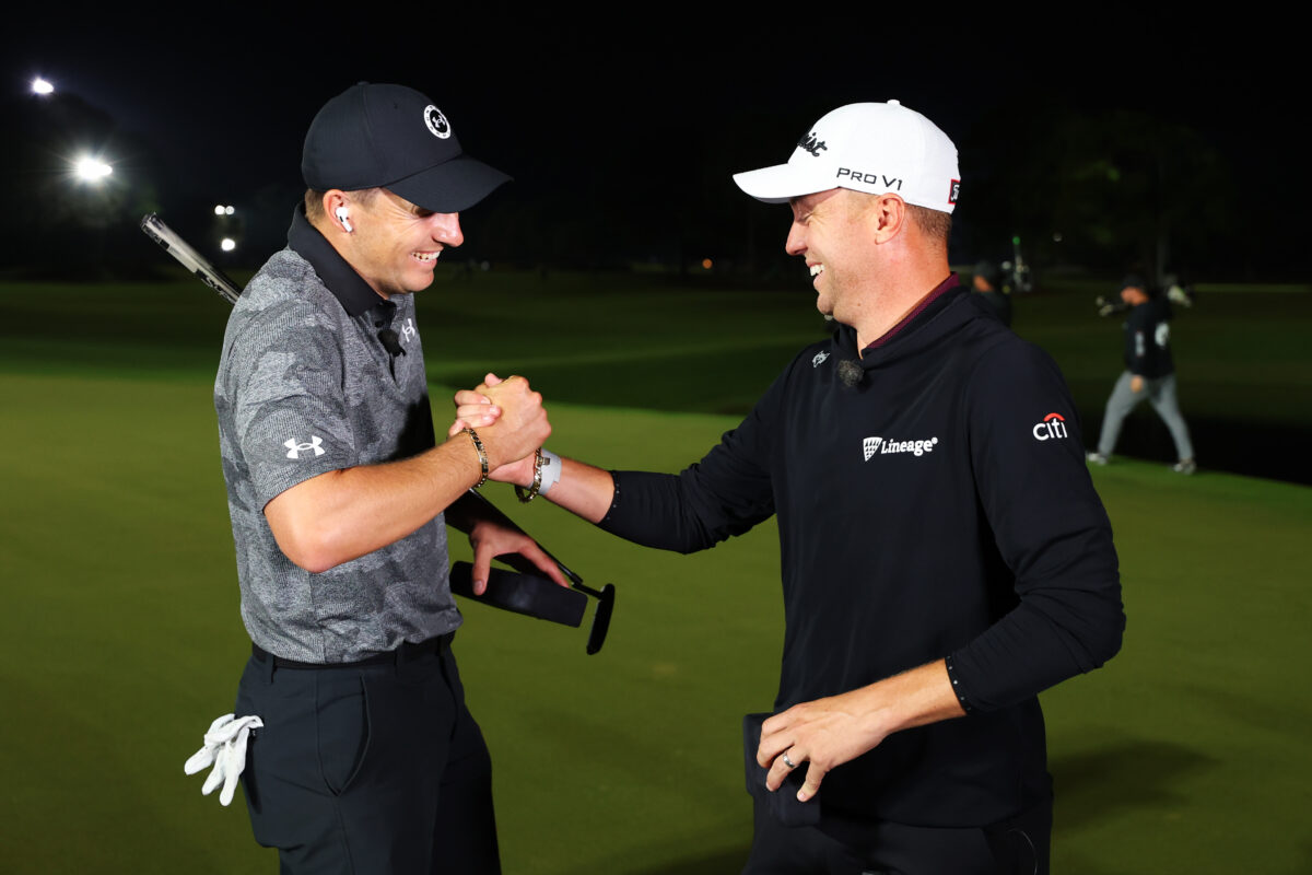 The Match VII: Hole-by-hole recaps, best tweets and reactions from Justin Thomas and Jordan Spieth’s win over Tiger Woods and Rory McIlroy
