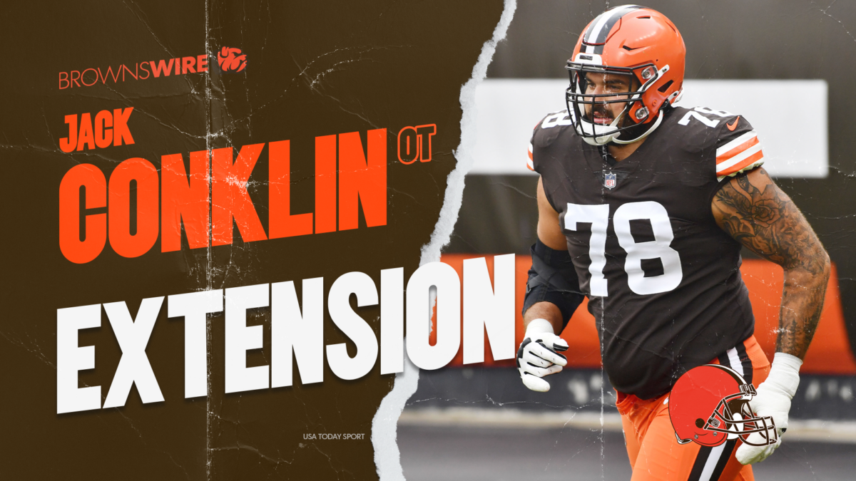 Browns maintain continuity upfront by inking Jack Conklin to big extension