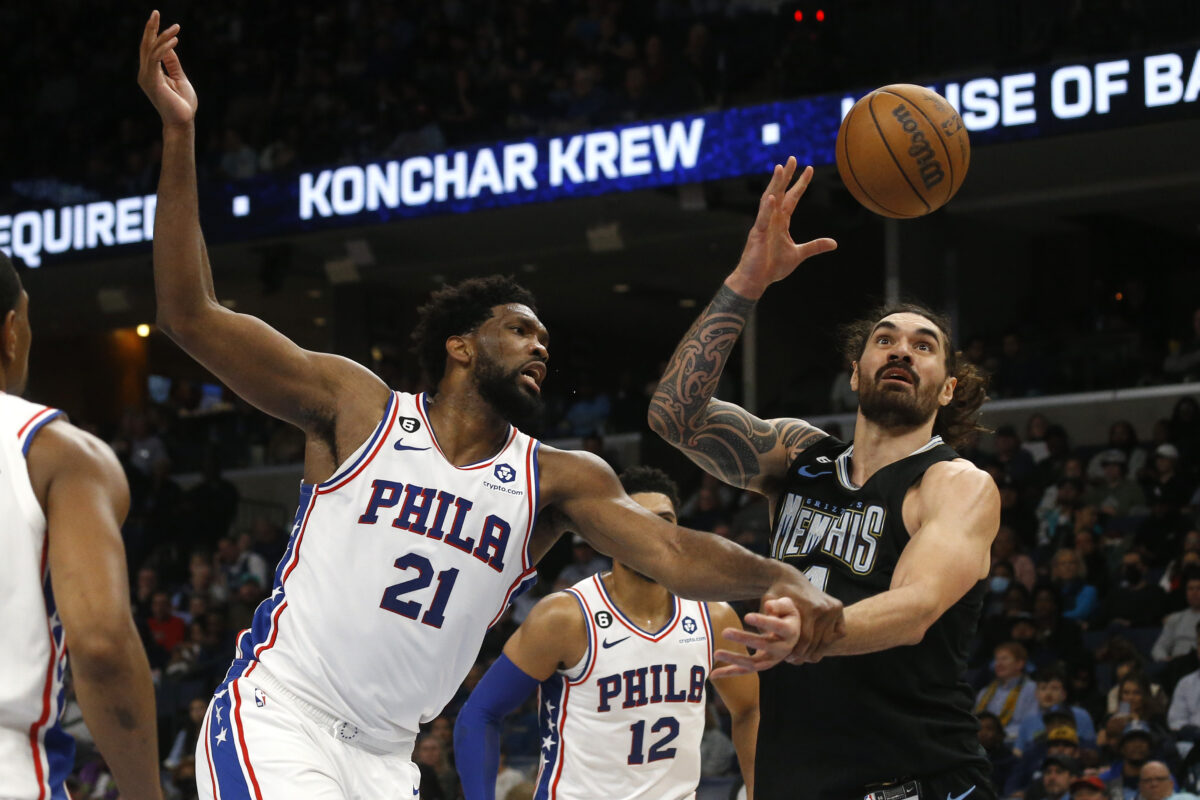 Sixers assess play of Joel Embiid, battle with Steven Adams in loss