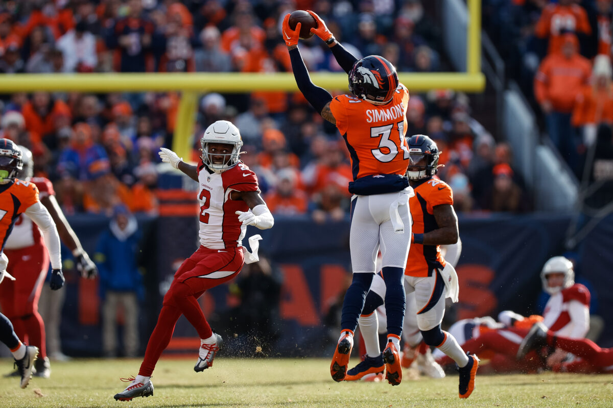 Justin Simmons continues climbing Broncos’ all-time interceptions list