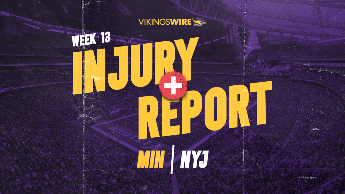 Vikings vs. Jets final injury report: Christian Darrisaw officially out