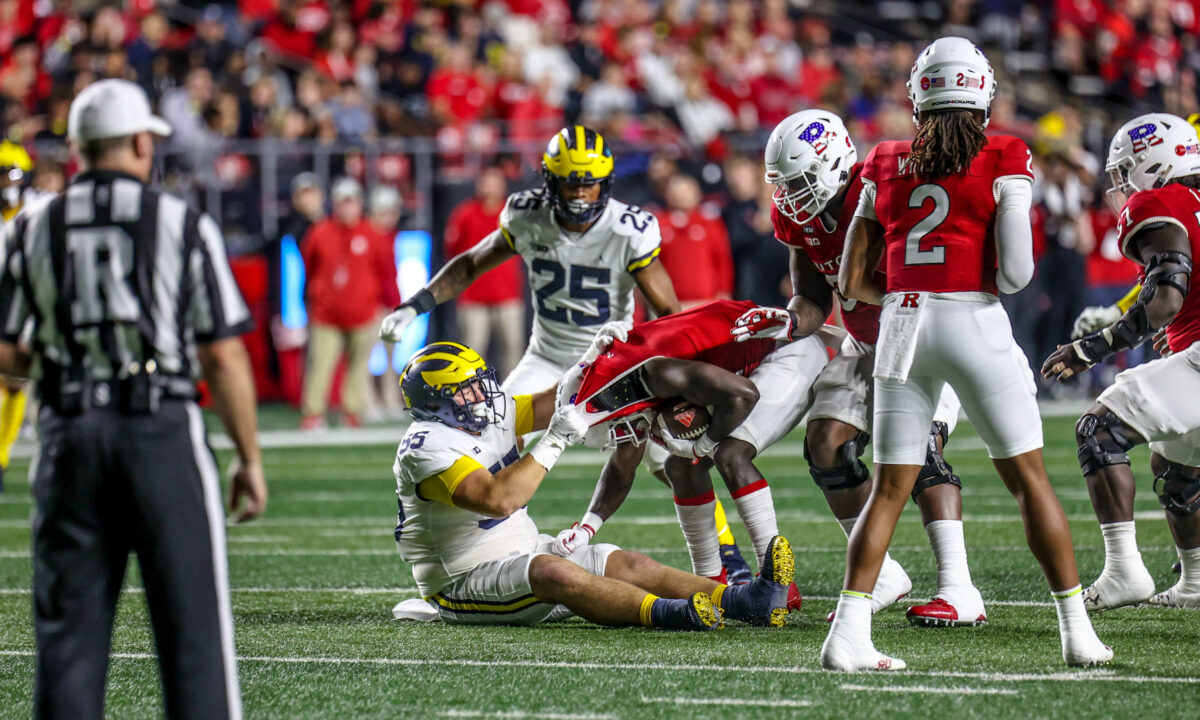 Michigan football defense eager to prove it can shut down TCU’s run game