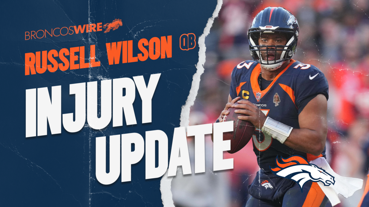 Broncos injuries: Russell Wilson practicing, on track to play Sunday