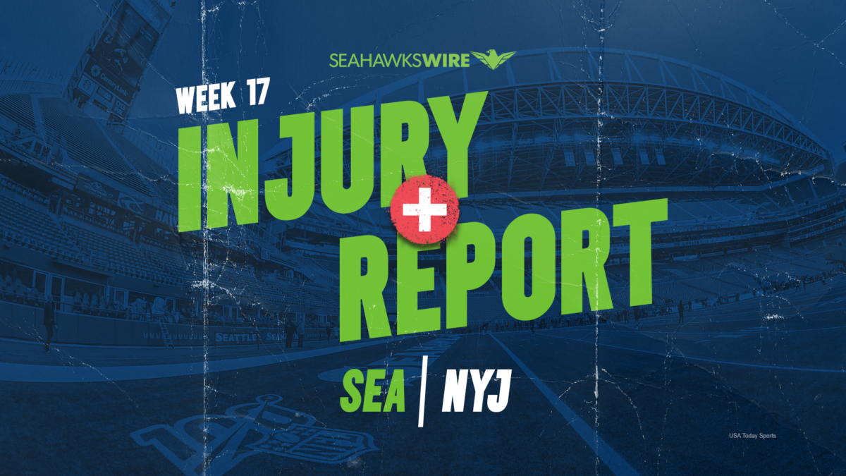 Seahawks Week 17 injury report: 6 players questionable, 1 doubtful