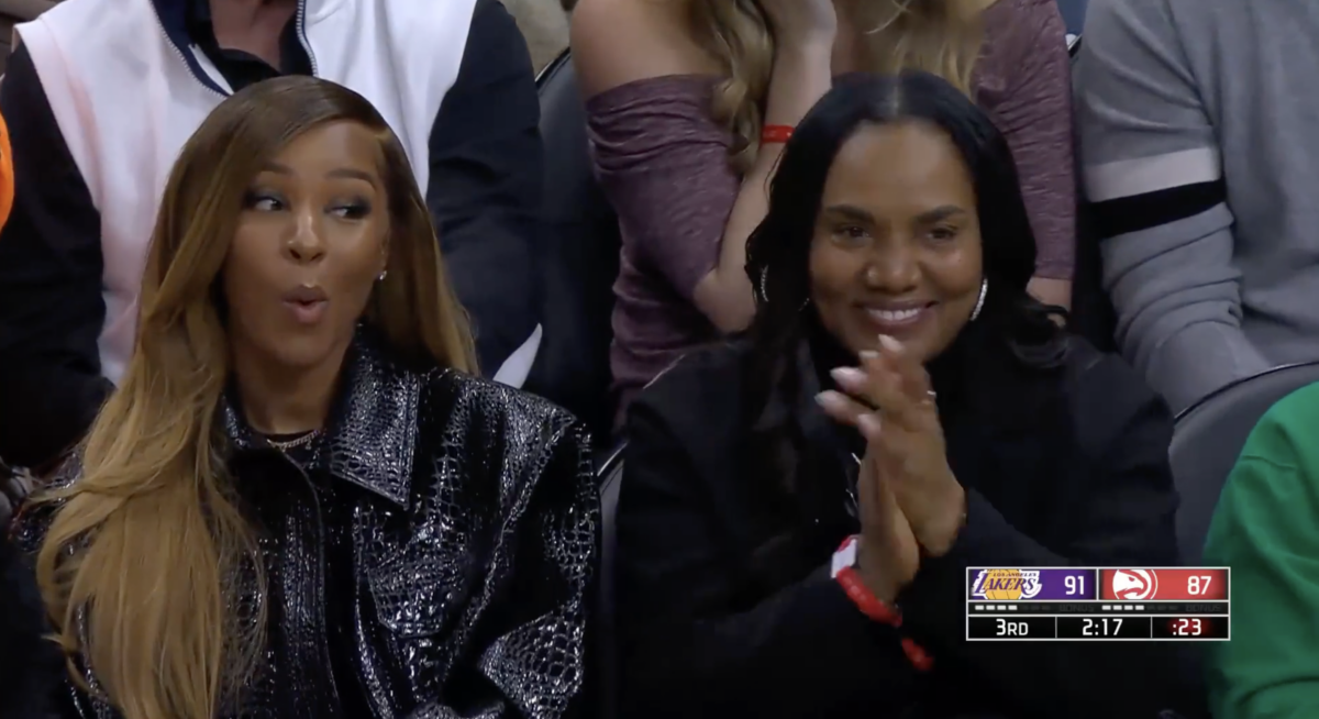 LeBron James’ wife and mother had the best reactions to this wild dunk on his 38th birthday