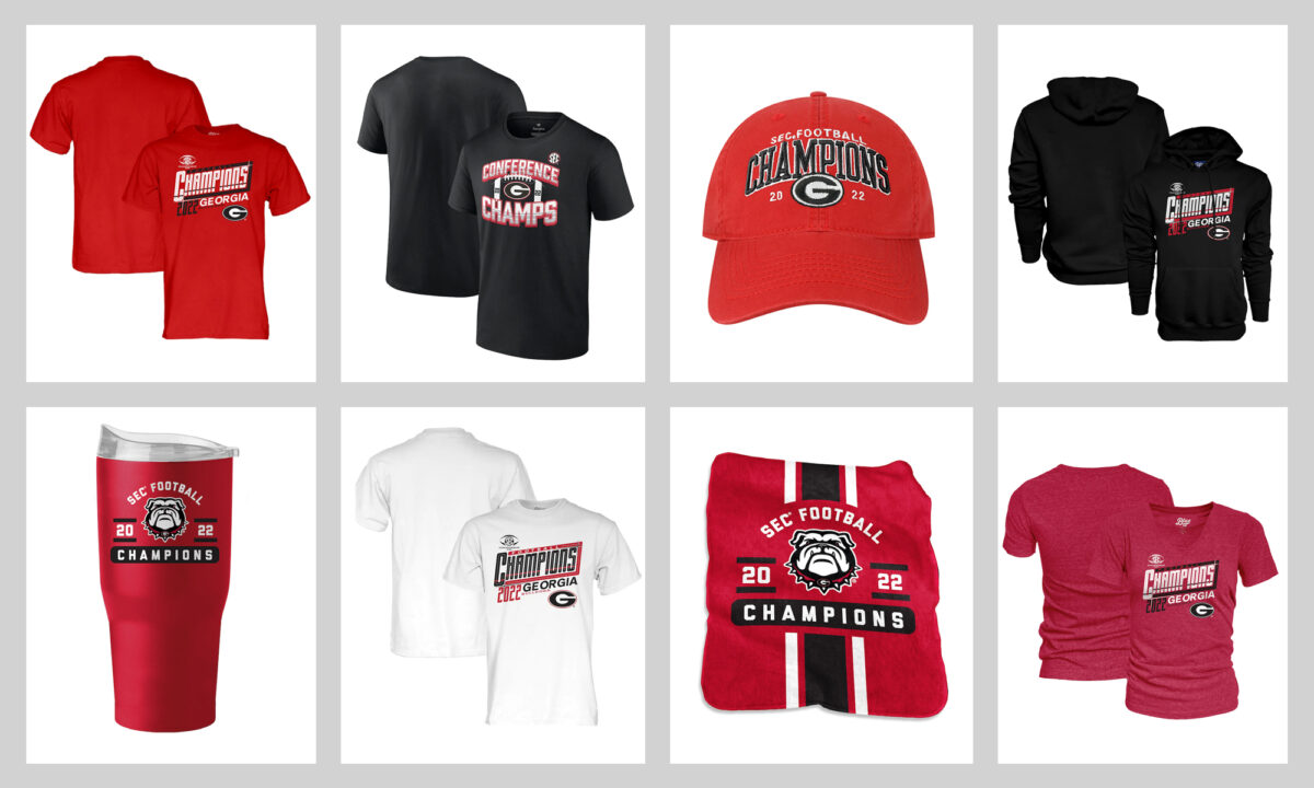 Best apparel and gear to celebrate UGA’s 2022 SEC Championship