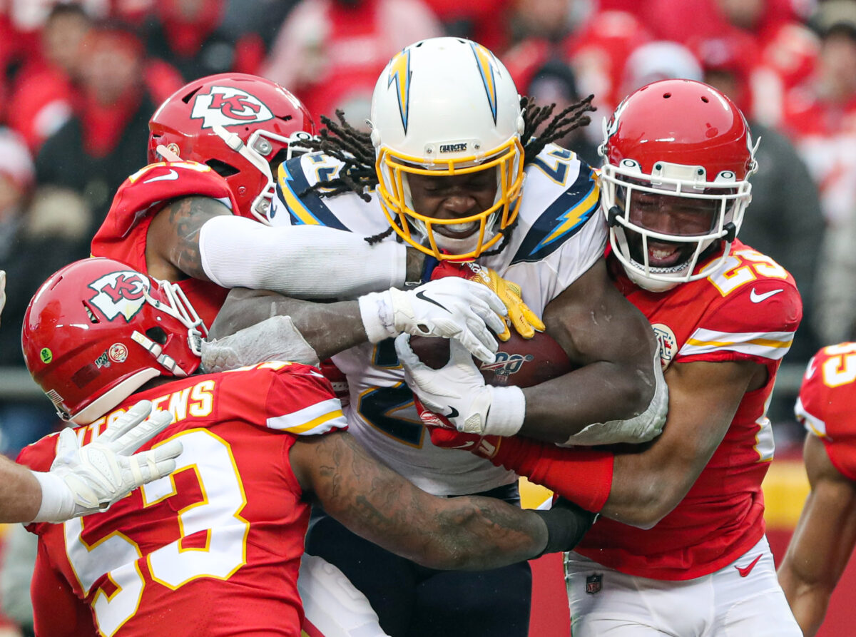 Here’s what Chiefs HC Andy Reid expects of RB Melvin Gordon, DT Brandon Williams