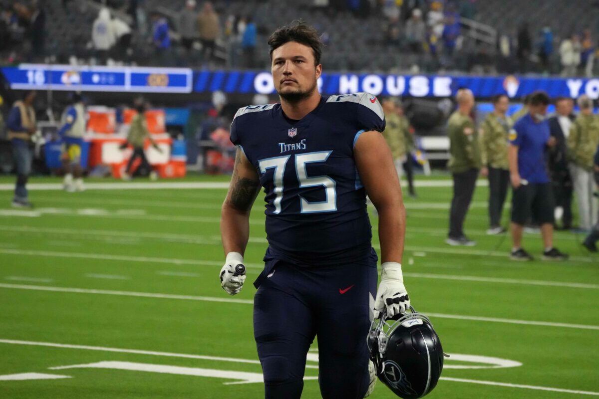 Titans might give Dillon Radunz another look at tackle