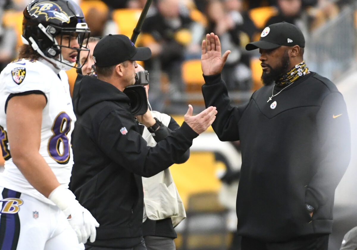 Steelers HC Mike Tomlin excited Ravens game was flexed to prime time