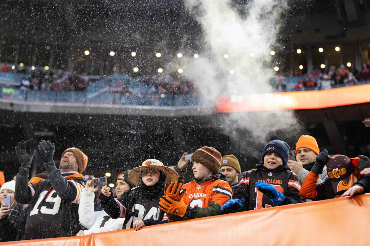 Browns announce cold weather allowances for fans attending Week 16 Saints game