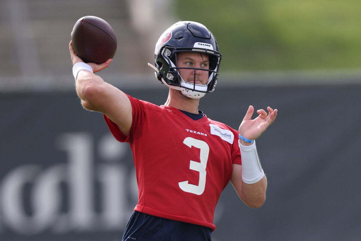 Kyle Allen on the situation in Texans’ quarterback room: ‘You’ve got to reset’