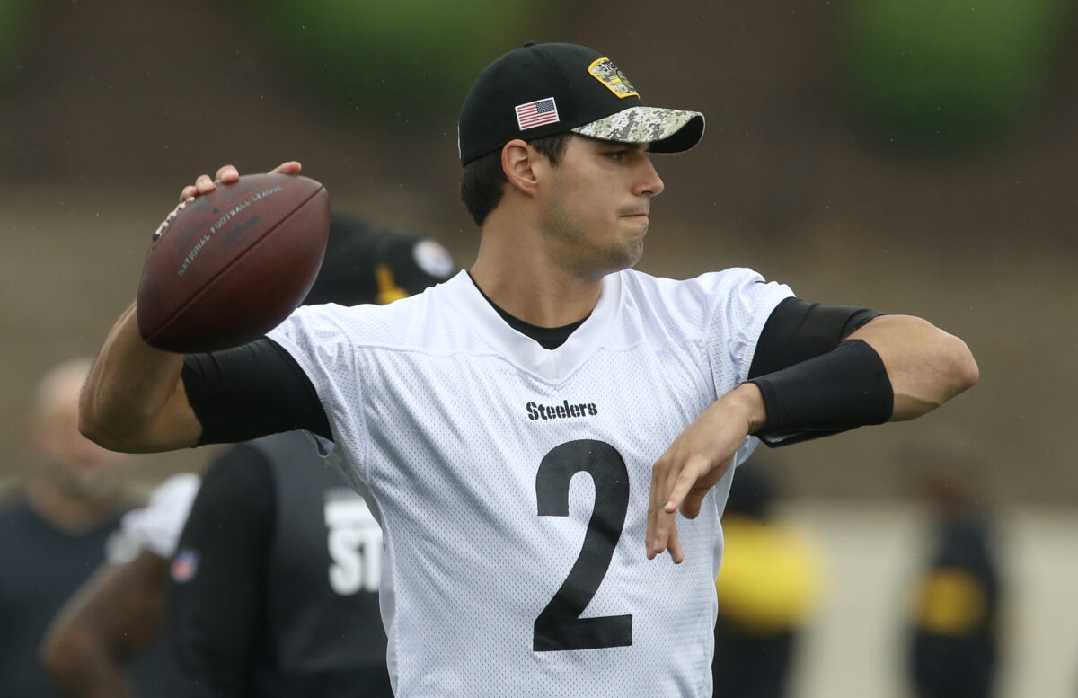 Steelers QB Mason Rudolph takes shot at his team: ‘I love this team, well at least my teammates’