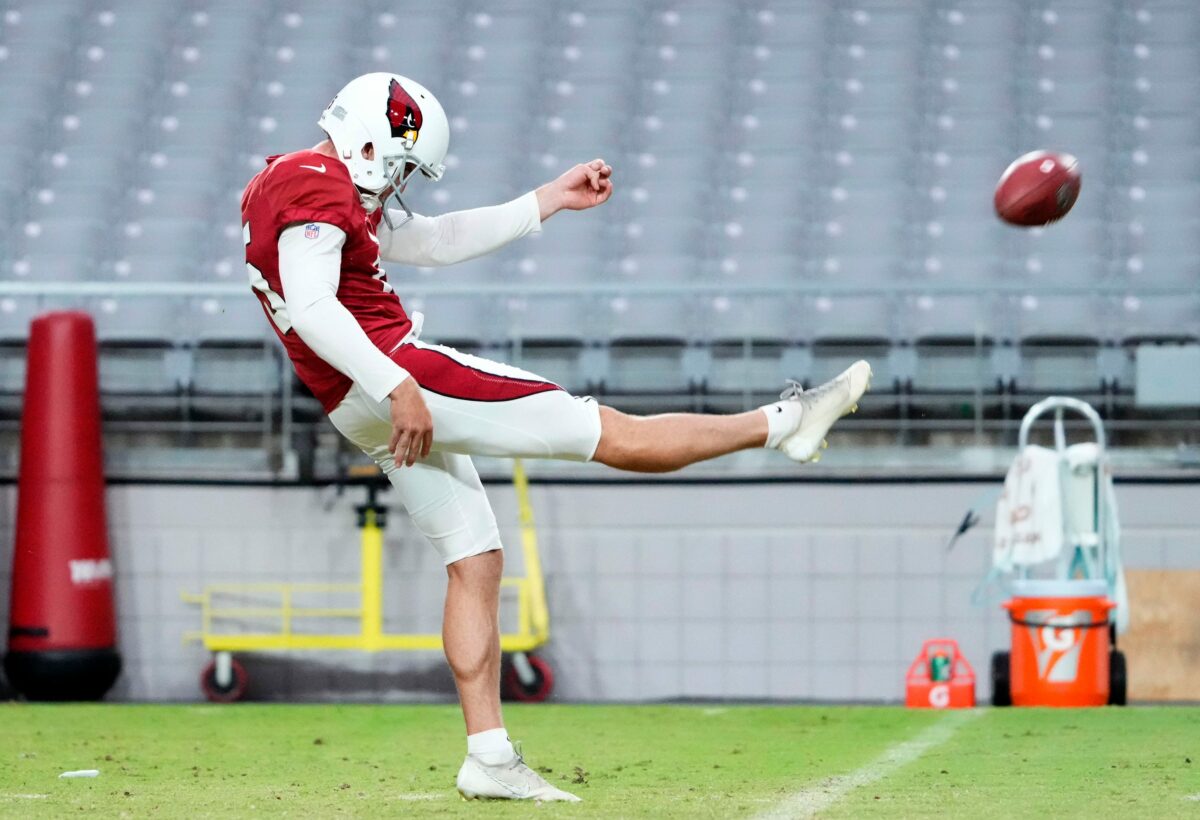 Cardinals bring in punters, long snappers for tryouts during bye week