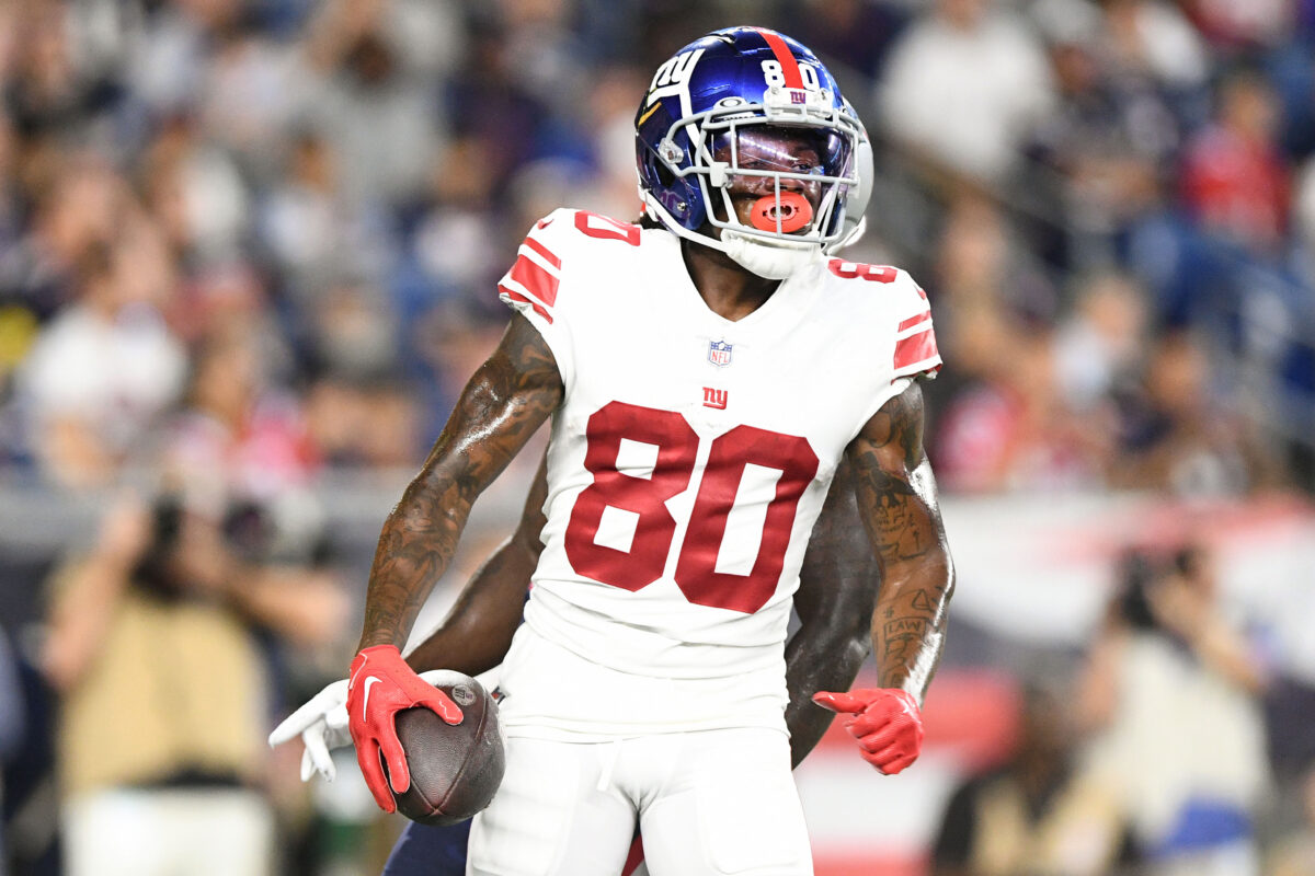 Giants’ Richie James in concussion protocol and other injury updates