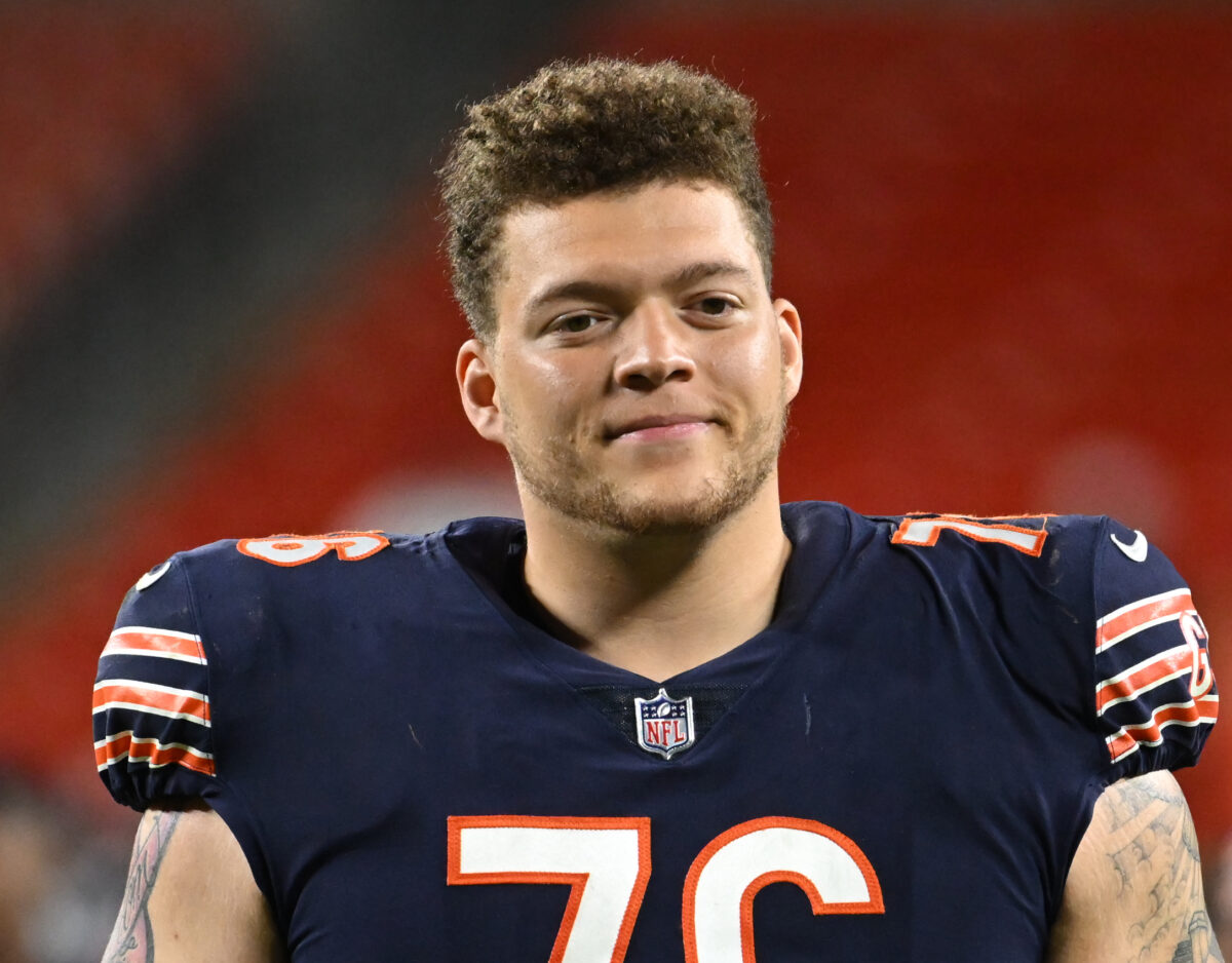 Bears OC Luke Getsy not interested in moving Teven Jenkins back to tackle