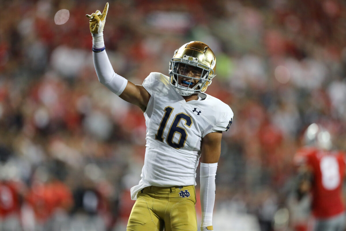 Notre Dame safety is off to the NFL after just one season in South Bend