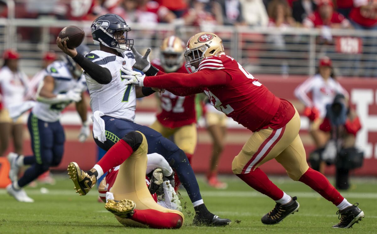 First look: San Francisco 49ers at Seattle Seahawks odds and lines
