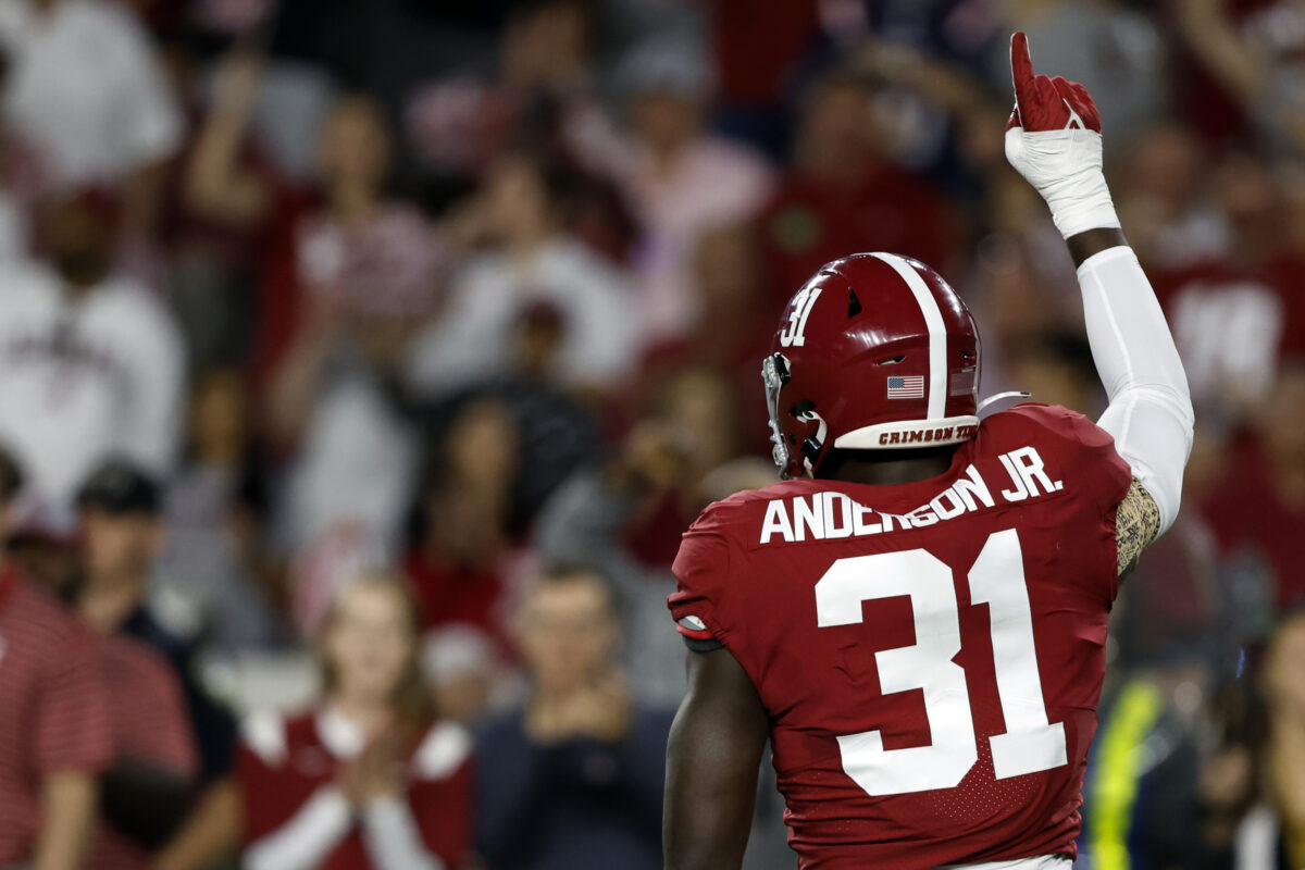 Will Anderson named SEC Defensive Player of the Year by the AP