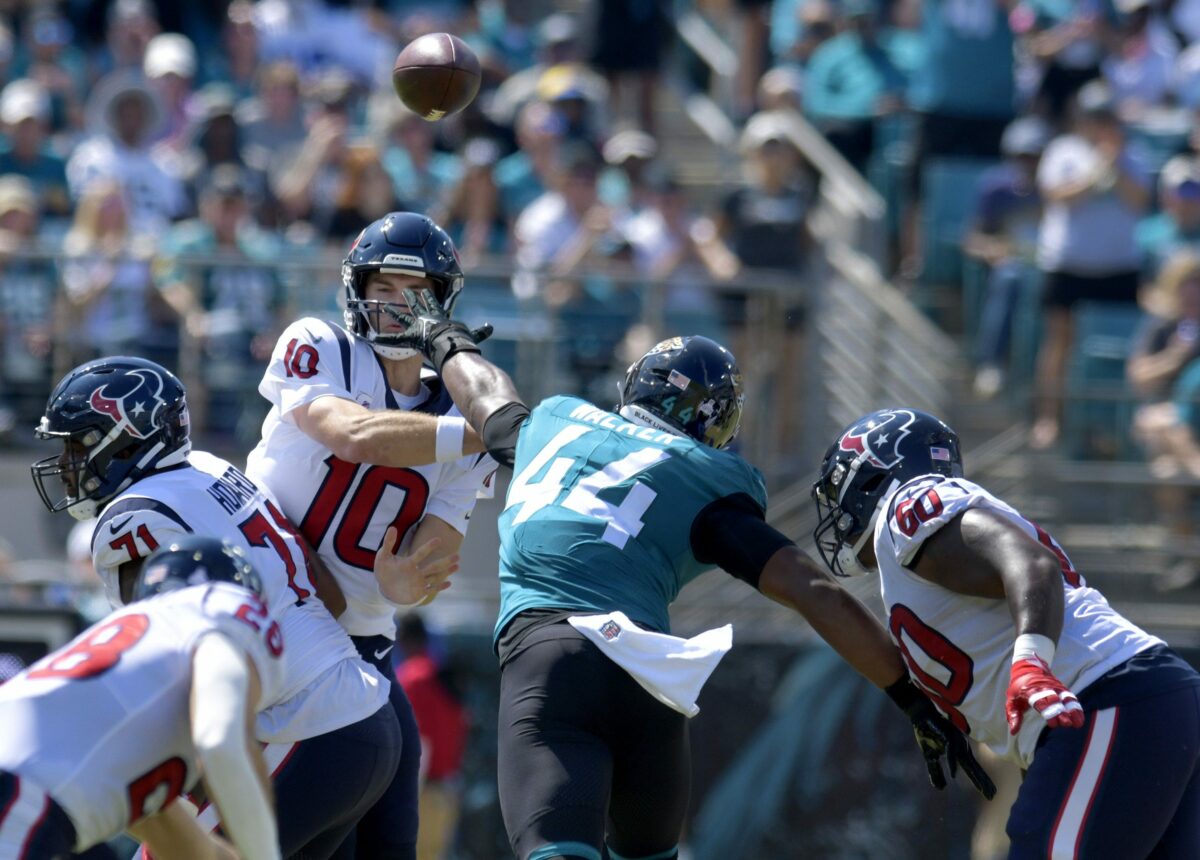 Davis Mills says Texans are ‘excited’ to attempt extending win streak over Jaguars to 10