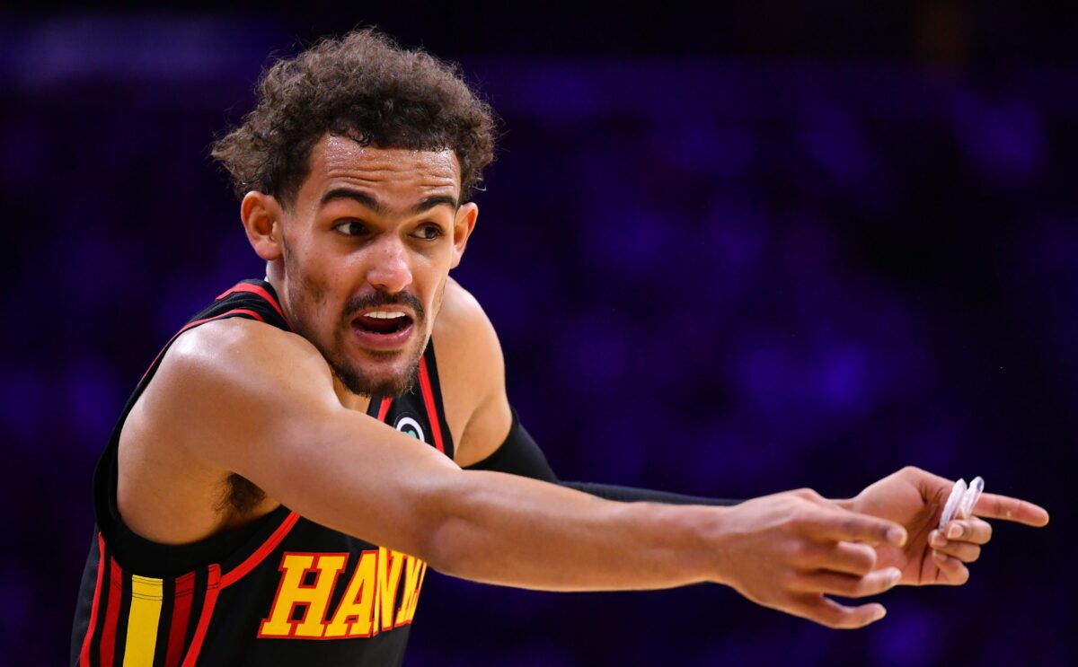 Trae Young wore ‘King of Broadway’ shoes before a Knicks’ blowout win, and NBA fans roasted him