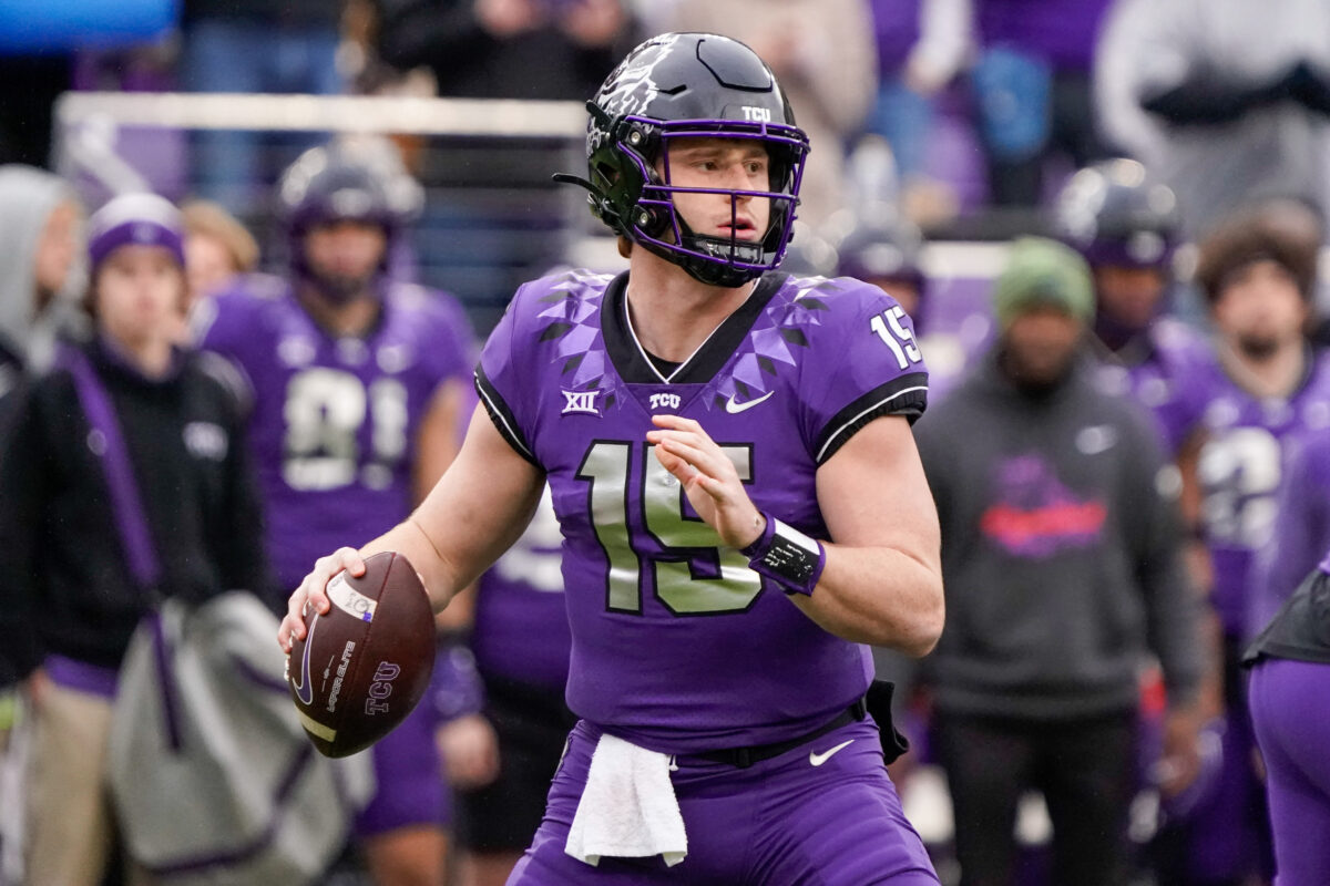 TCU QB Max Duggan to declare for 2023 NFL draft