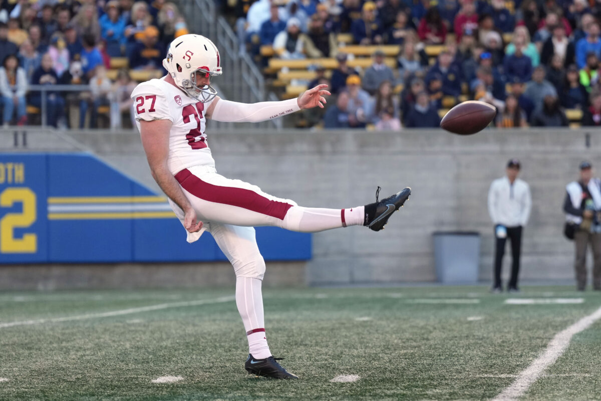 Texas lands commitment from Stanford transfer punter Ryan Sanborn