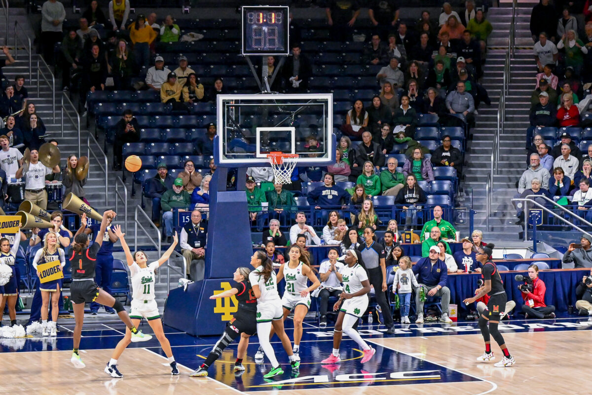 Notre Dame suffers first loss on Maryland buzzer-beater